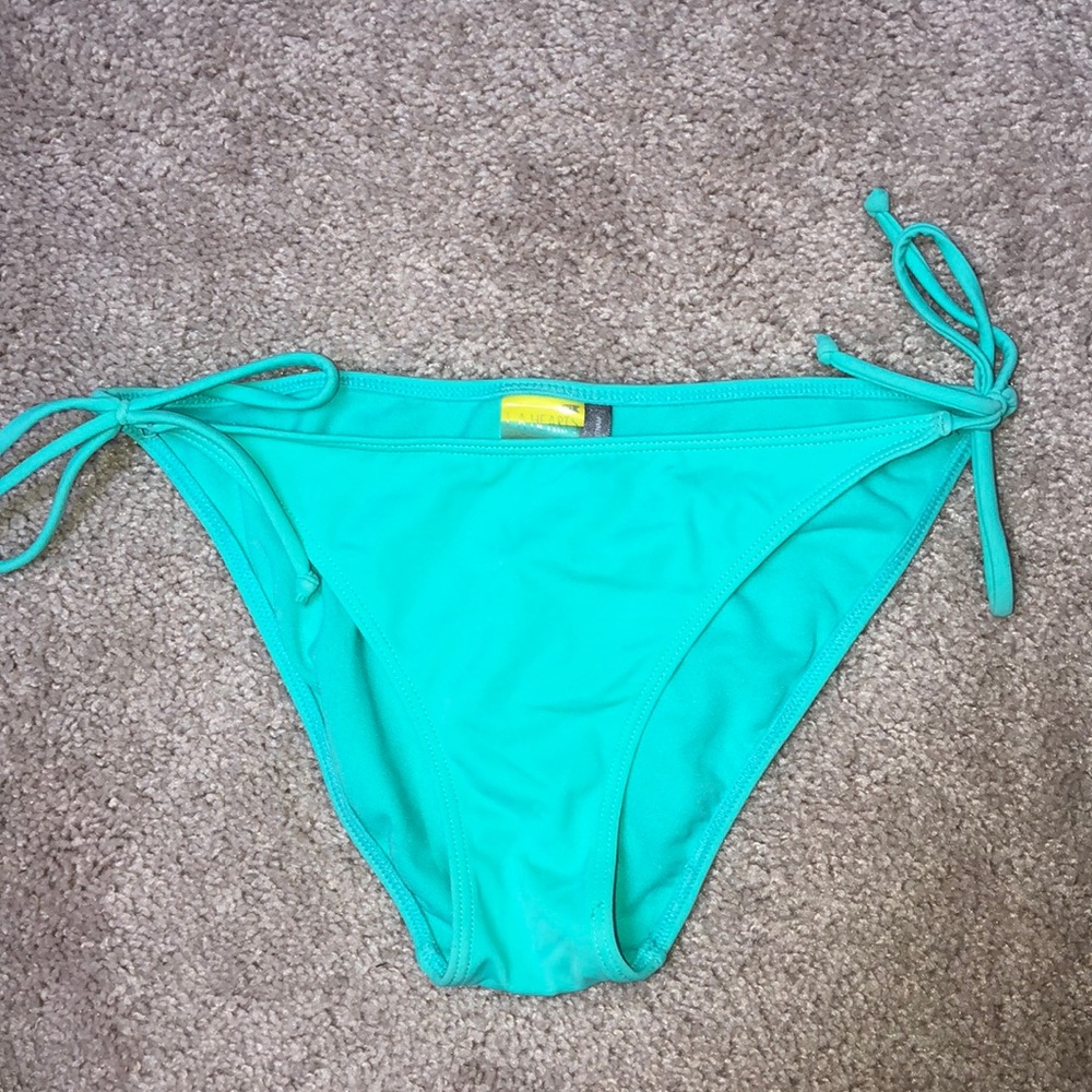 turquoise bikini bottoms